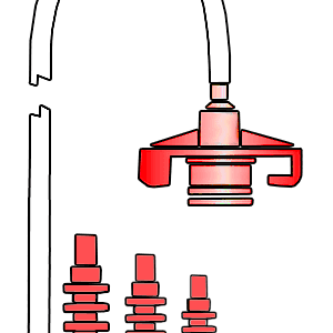 Adaptateur seringue 30-55cc
