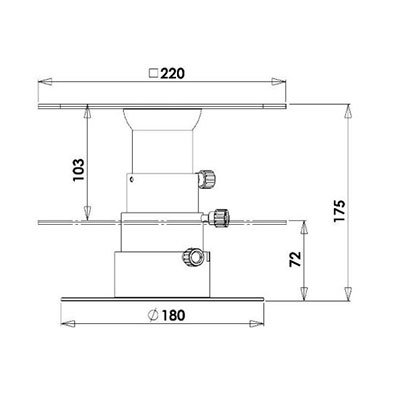 TABLE INCLINABLE ET TÉLESCOPIQUE ESD – Image 2