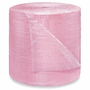 Film rose à bulles en rouleau