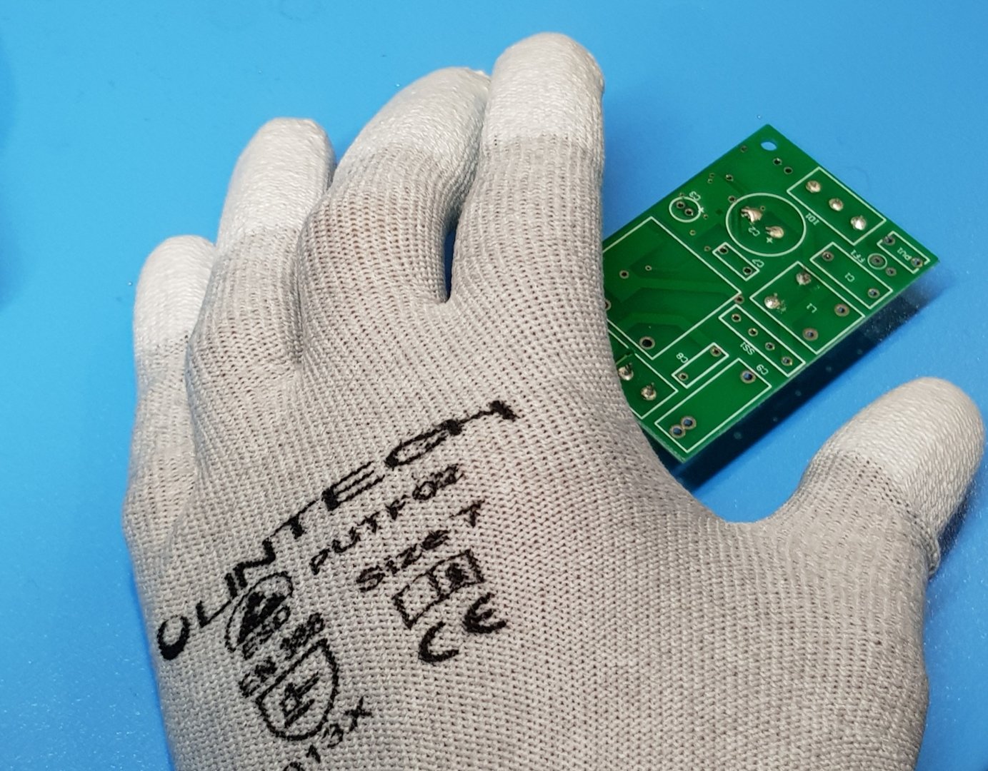 Gants Antistatique Enduction Doigts
