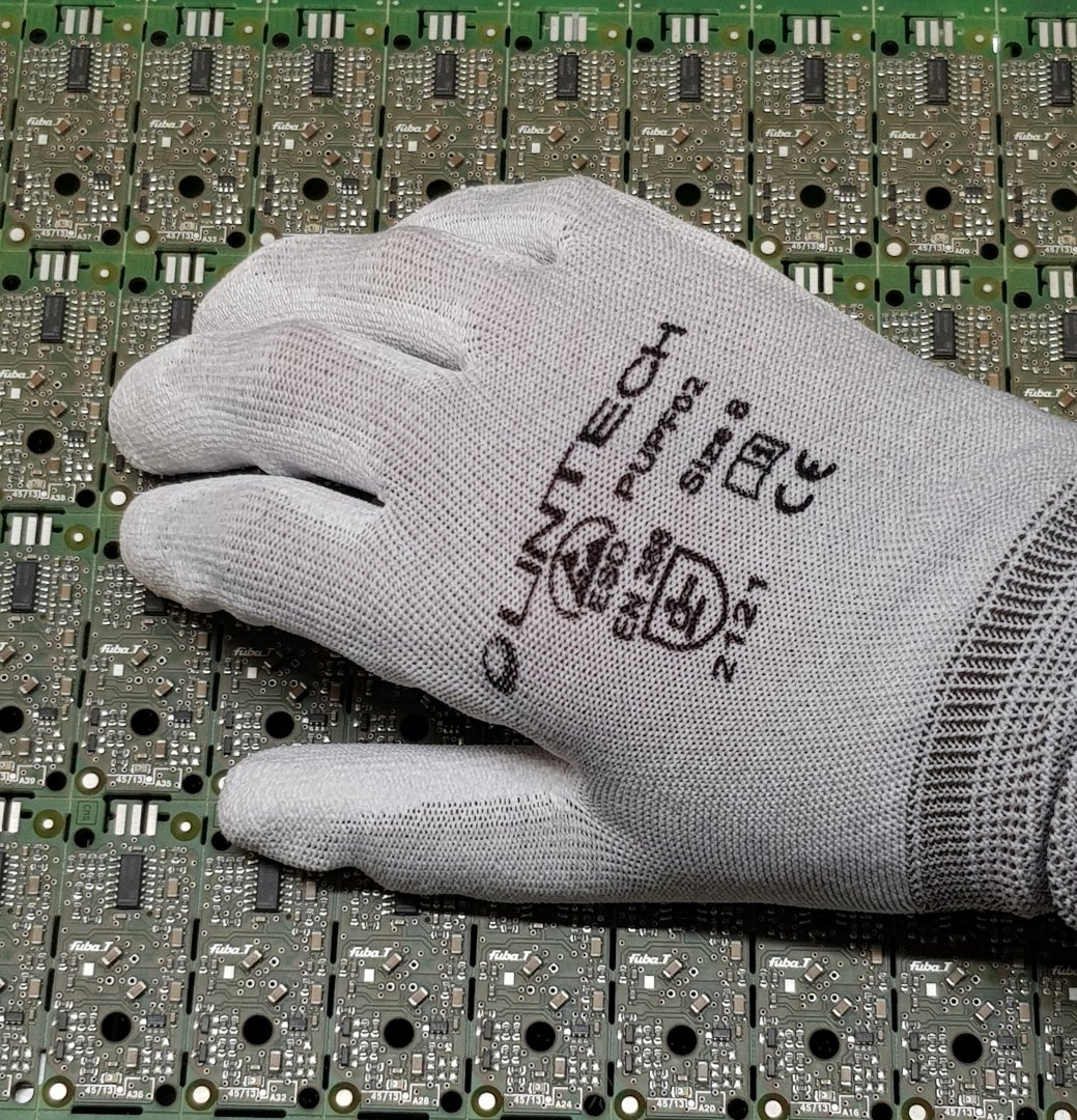 Gants Antistatiques Enduction Paume