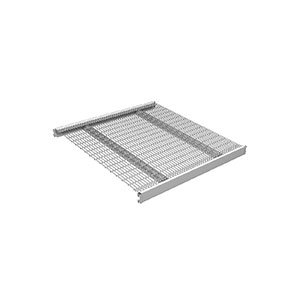 Étagère en fil métallique plat
