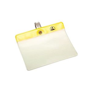 Porte-badge rigide et pince ESD
